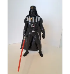 Personaggio Darth Vader Nero Con Spada Laser Rossa