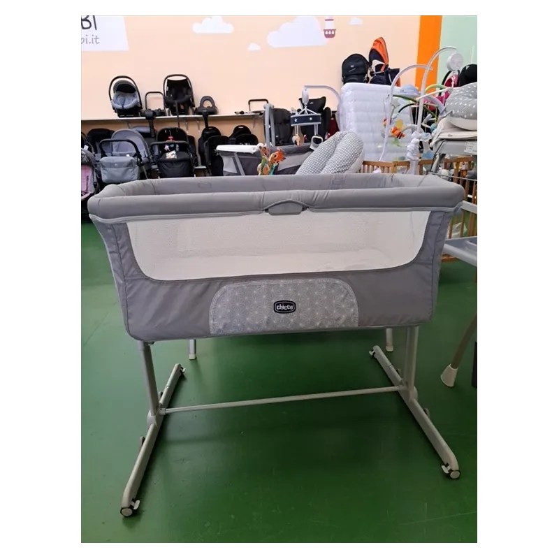 Culla Nex2Me Fianco Letto Grigia Con Coprimaterasso - PICCOLA SCUCITURA IN ALTO A SX Culla Nex2Me Fianco Letto Grigia Con Coprimaterasso - PICCOLA SCUCITURA IN ALTO A SX