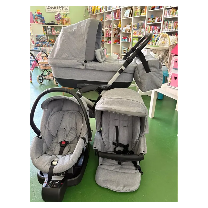Trio Dinamico CAM – Smart Antracite Con Seggiolino Auto Area0+ Con Borsa e Base Isofix Trio Dinamico CAM – Smart Antracite Con Seggiolino Auto Area0+ Con Borsa e Base Isofix