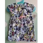 Vestito Blu Fiori E Farfalle Cycleband 24 M