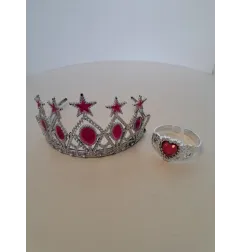 Corona Principessa + Bracciale Rosa