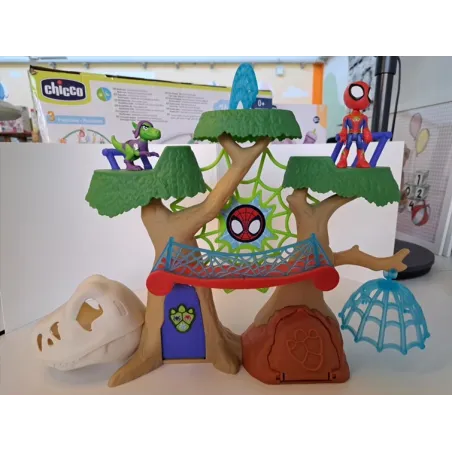 Casa Albero Spidey E I Suoi Fantastici Amici Compresi 2 Personaggi