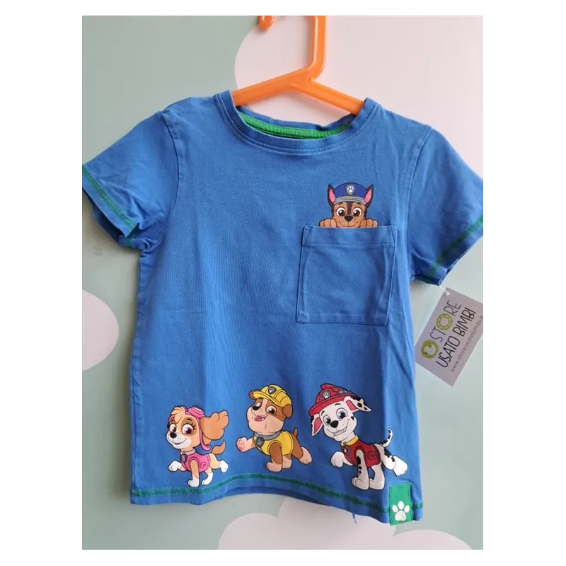 T Shirt Blu Paw Patrol 3/4 A