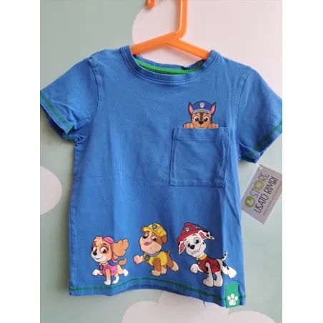 T Shirt Blu Paw Patrol 3/4 A