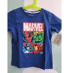 T Shirt Marvel (leggermente Scolorita) 4 A