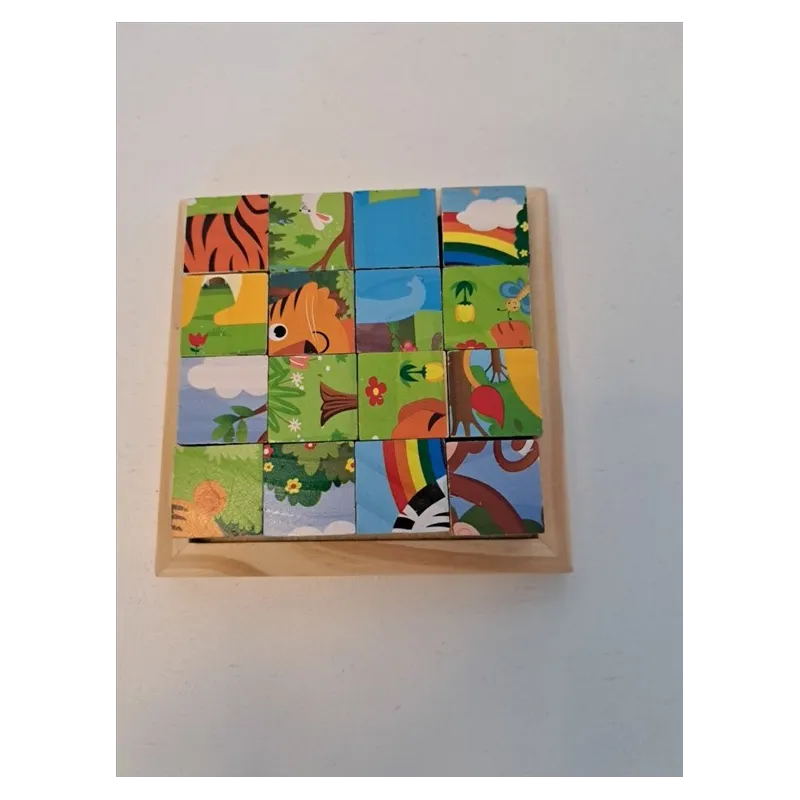 Puzzle Cubotti In Legno