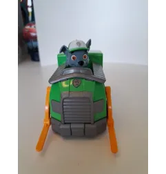 Paw Patrol Rocky Con Suo Mezzo