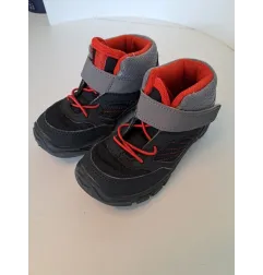Scarpe Quechua Nere e Rosse N 27