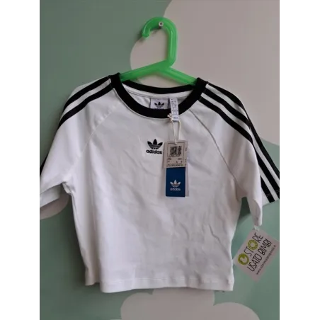 T Sgirt Crop Adidas 9/10 A Nuova