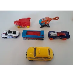 Macchinine Hotwheels 5 PZ + 1 500 Fiat
