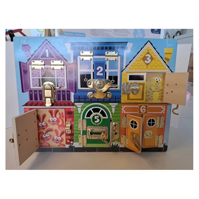 Pannello In Legno Melissa & Doug Chiusure