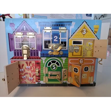 Pannello In Legno Melissa & Doug Chiusure