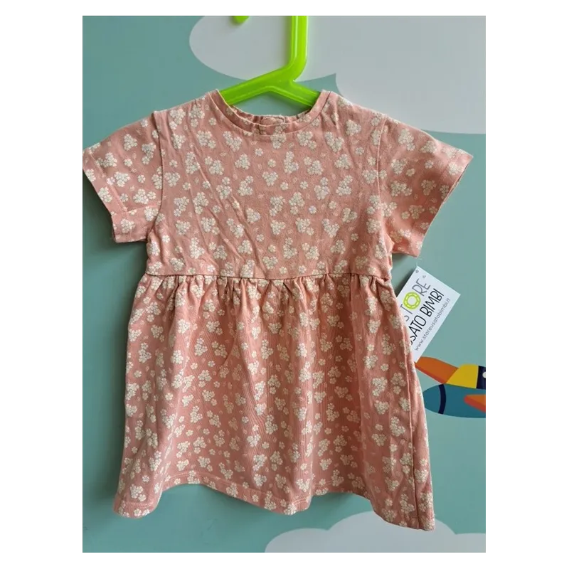 Vestito Rosa Fiorellini 18/24 M