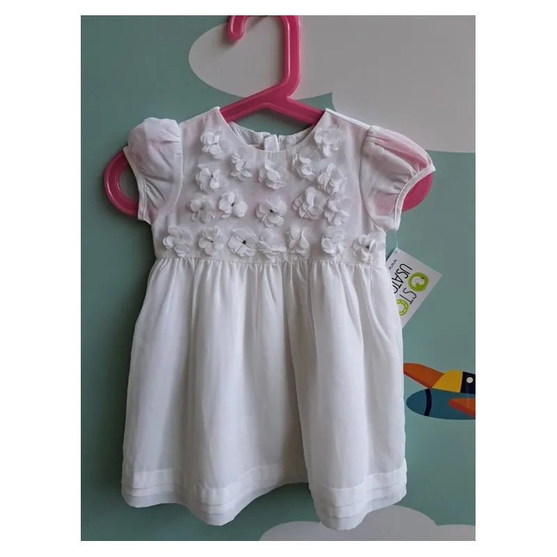 Vestito Bianco Chicco 12 M