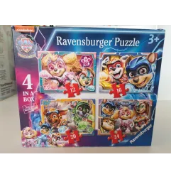 Puzzle Paw Patrol 4 In A Box