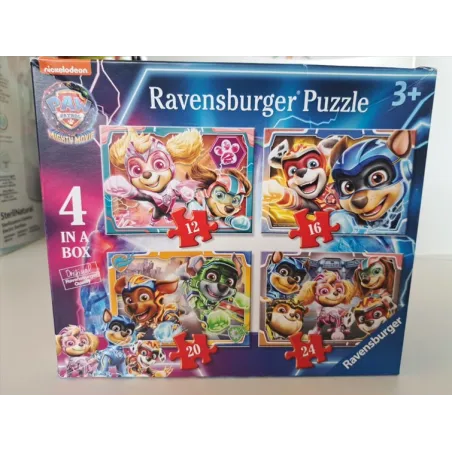 Puzzle Paw Patrol 4 In A Box