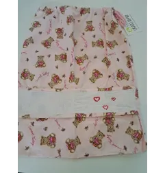 Sacca Asilo Rosa Personalizzabile