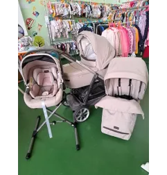 Trio Inglesina Aptica Beige Con Stand Up