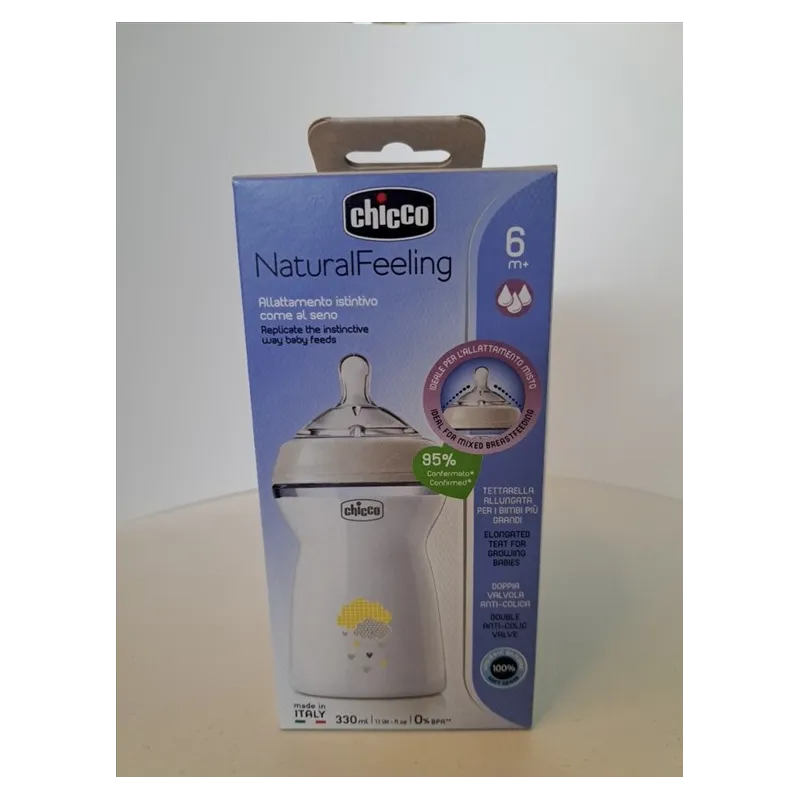 Biberon Nuovo Chicco Natural Feeling 6+ / 330 ML Nuovo