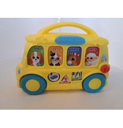 School Bus Chicco Animali Italiano E Inglese