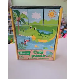 Puzzle A Cubo Animali