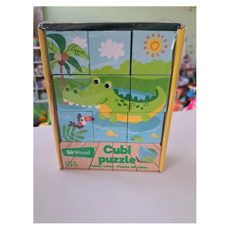 Puzzle A Cubo Animali