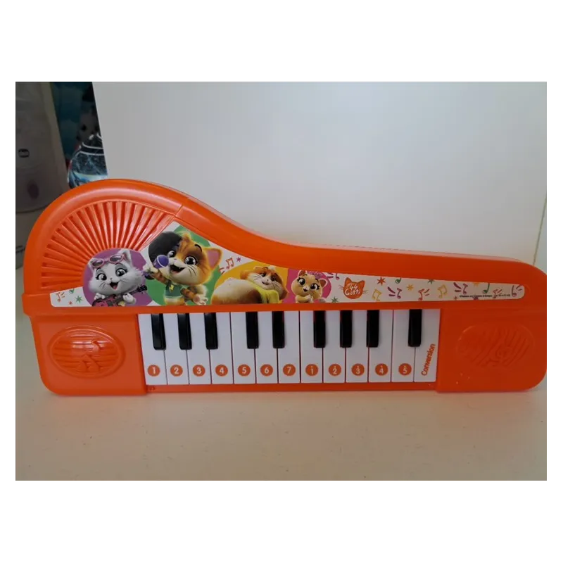 Pianola Arancione 44 Gatti