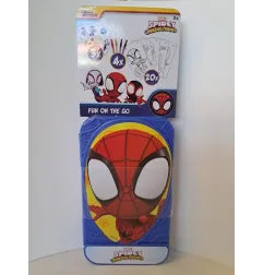 Astuccio Spidey Con Colori E Carte Da Colorare Nuovo
