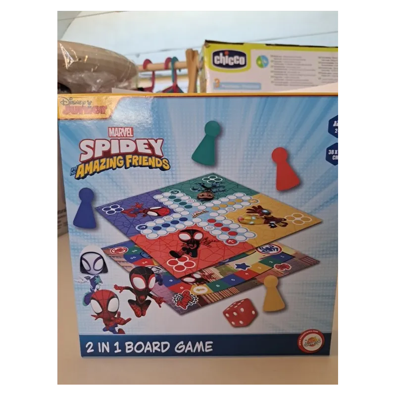 Gioco Da Tavola Spidey 2 In 1 Board Game Nuovo