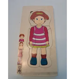 Gioco In Legno Corpo Umano