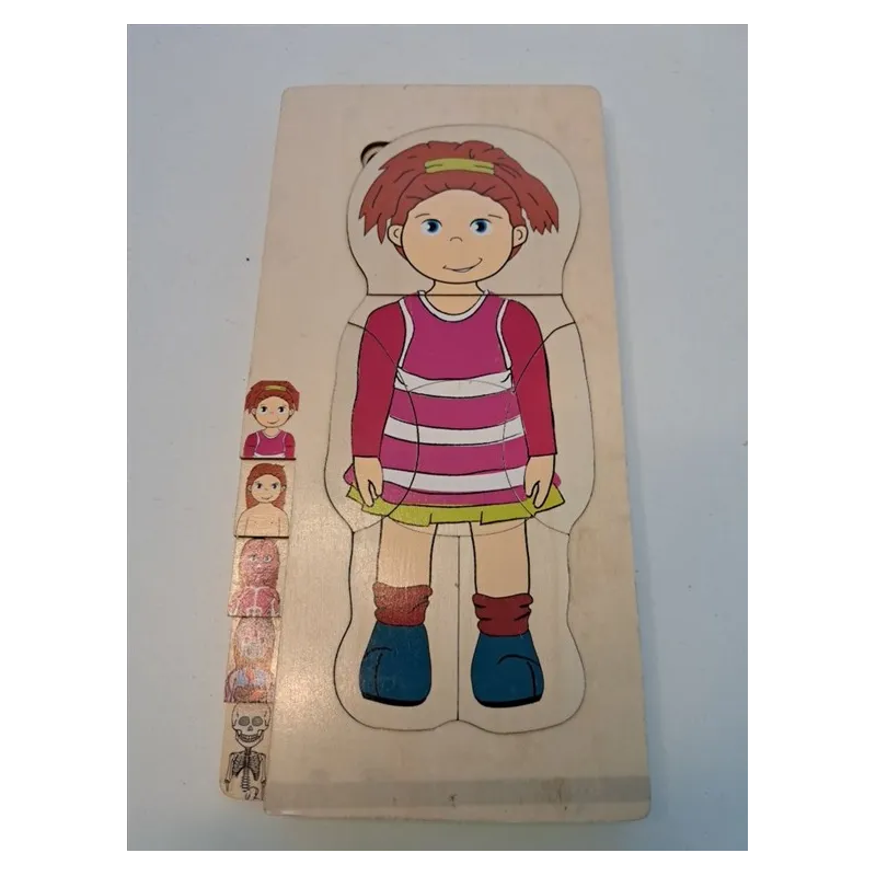 Gioco In Legno Corpo Umano