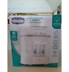 Sterilizzatore A Vapore Chicco 3 In 1 Nuovo Con Biberon In Omaggio