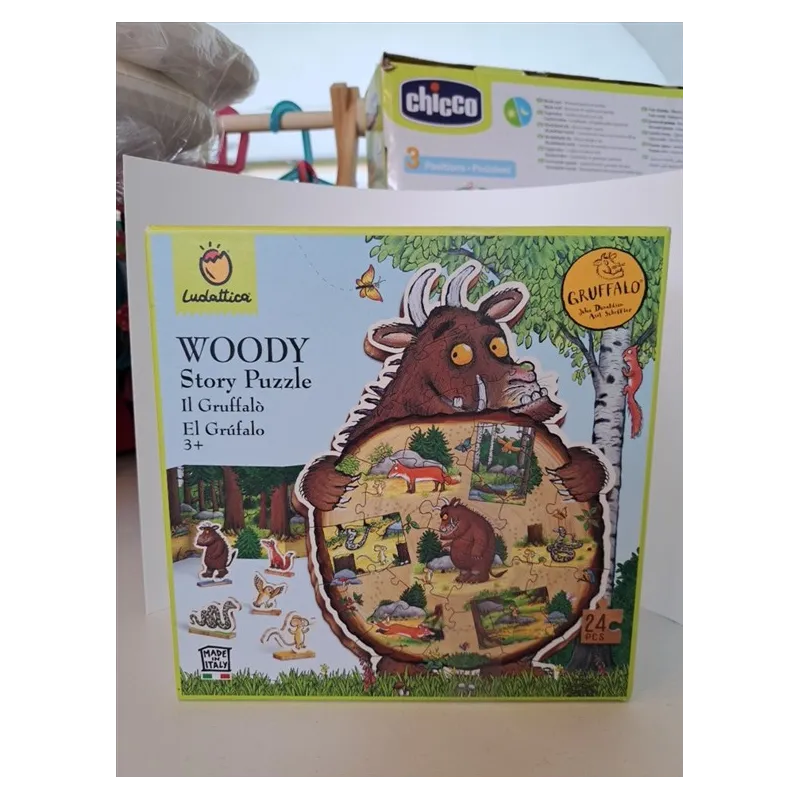 Puzzle Story Gruffalò In Legno