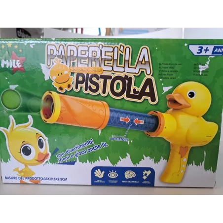 Paperella Pistola Con Palline