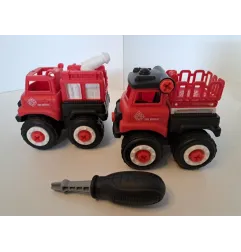 Camion Dei Pompieri Con Cacciavite 2pz