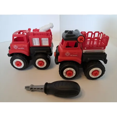 Camion Dei Pompieri Con Cacciavite 2pz