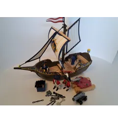 Playmobil Nave Della Marina Con Personaggi e Accessori
