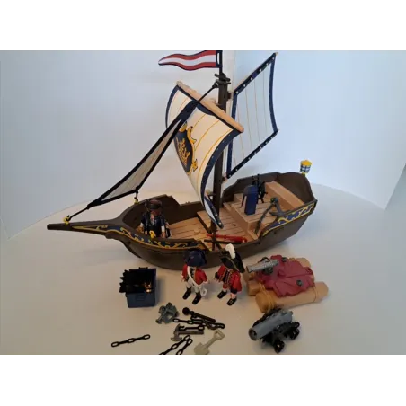 Playmobil Nave Della Marina Con Personaggi e Accessori