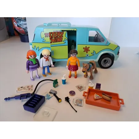 Furgoncino Playmobil ScoobyDoo Con Personaggi e Accessori - Piccolo Difetto Porticine Diet