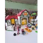 Grande Maneggio Playmobil Con Stalla, Cavalli, Personaggi e Accessori