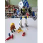 Robot Polizia Con Personaggio Playmobil