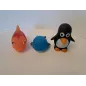 Balena + Pinguino + Pesce Da Bagnetto