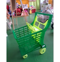 Carrello Della Spesa Giallo E Verde
