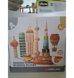 Gioco Costruzioni In Legno Dorjee Nuovo