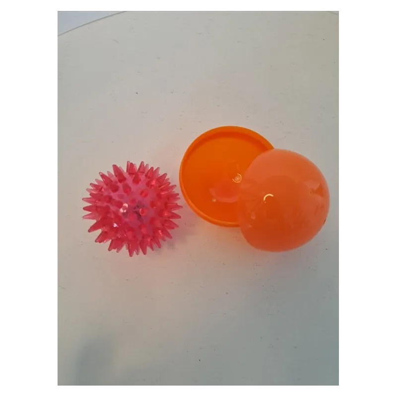 Pallina Rossa Che Si Illumina Con Custodia