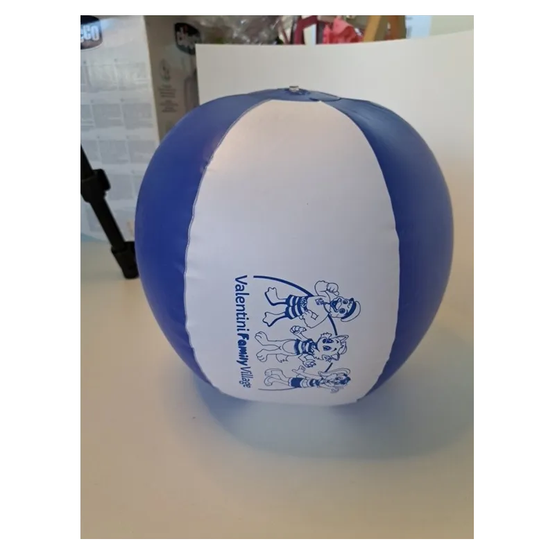 Palla Gonfiabile Blu e Bianca