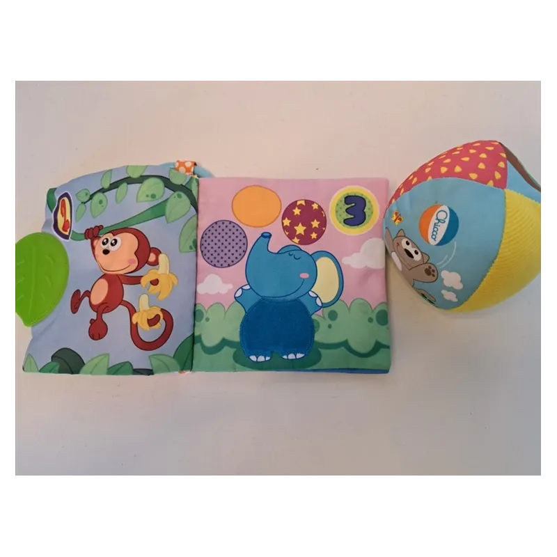 Pallina e Libretto Tattile Chicco