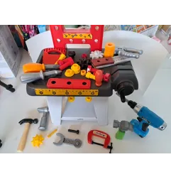 Banchetto Degli Attrezzi Brikkolo + Tanti Accessori