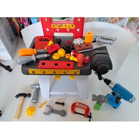Banchetto Degli Attrezzi Brikkolo + Tanti Accessori
