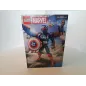 LEGO | Marvel 76296 Personaggio Costruibile di Captain America Snodabile